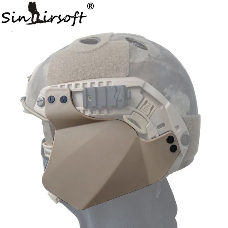 SINAIRSOFT страйкбола Спорт Up Armor боковая крышка для быстрого шлема рельса аксессуары