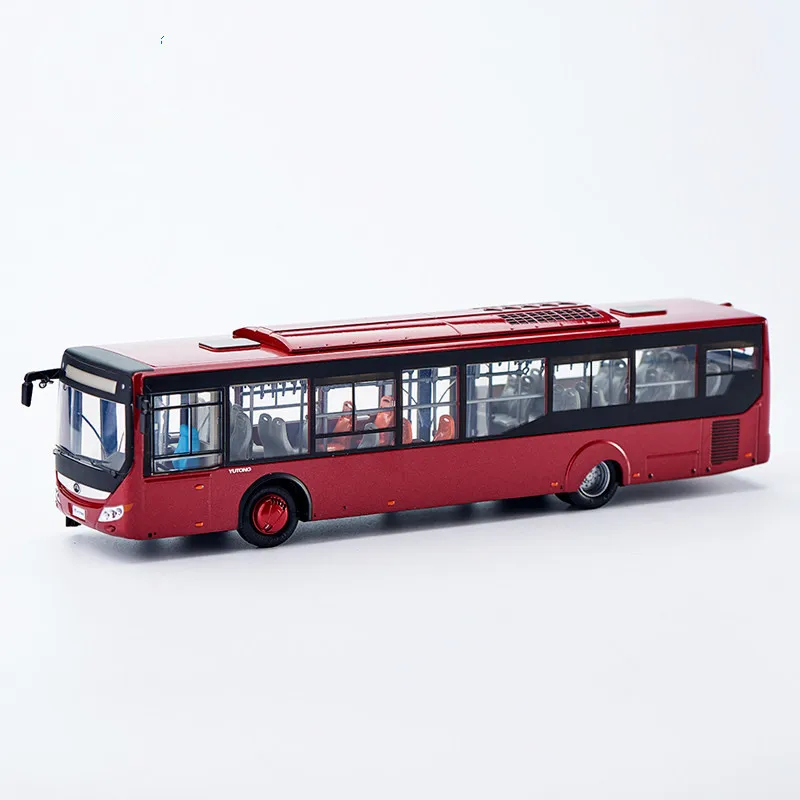 Игрушечная модель из коллекционного сплава подарок 1:42 оригинал Yutong ZK6128 авто