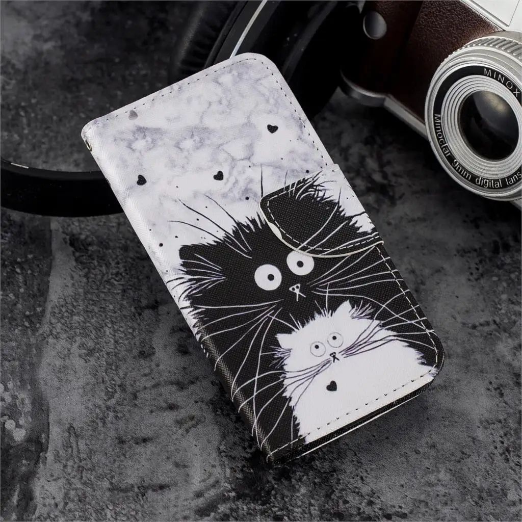 360 магнитный чехол-кошелек с полной защитой Для Doogee X9 Mini 3D PU кожаный мягкий ТПУ