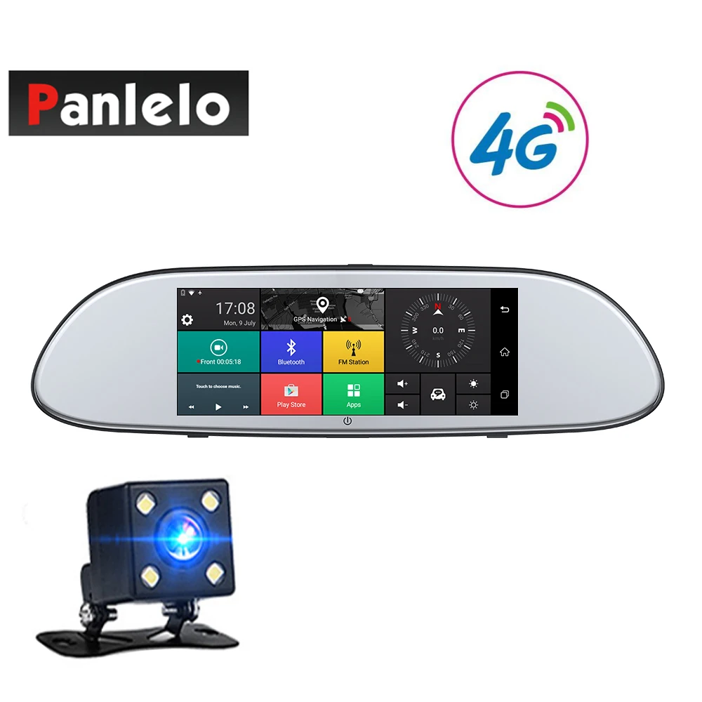 Автомобильный видеорегистратор зеркало 3G 6 86 &quotвидеорегистратор Full HD 1080P видео