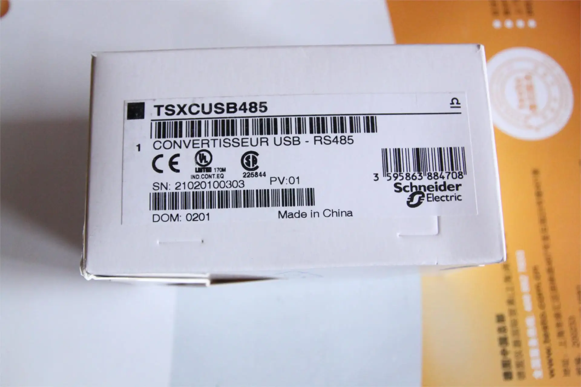 Конвертер TSXCRJMD25 TSXCUSB485 USB в RS485 замена программируемого кабеля TSXPCX3030 PLC|schneider|schneider