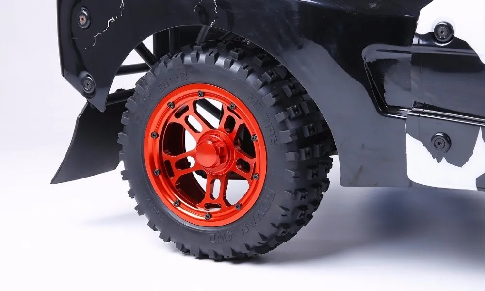 1/5 rc грузовик запасные части Losi 5ive-T 5 T Rovan LT км X2 сплава для центрального движения колеса с ногтей шин