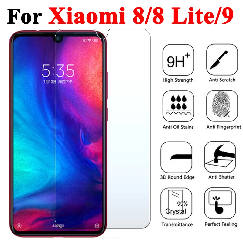 Защитное стекло для Xiaomi mi 8 a2 a1 на Ksio 9se Защитная пленка экрана Xio Lite 8lite закаленное