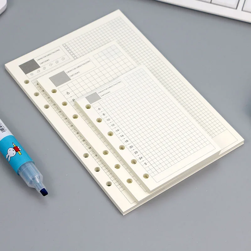 Блокнот А7/А6/А5 однотонный 45 листов|loose-leaf notebook|white notebooknotebook white |