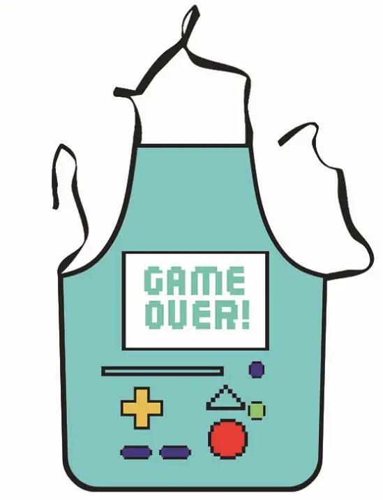 3D забавные фартуки Детский фартук для готовки Кухонный Фартук с героями