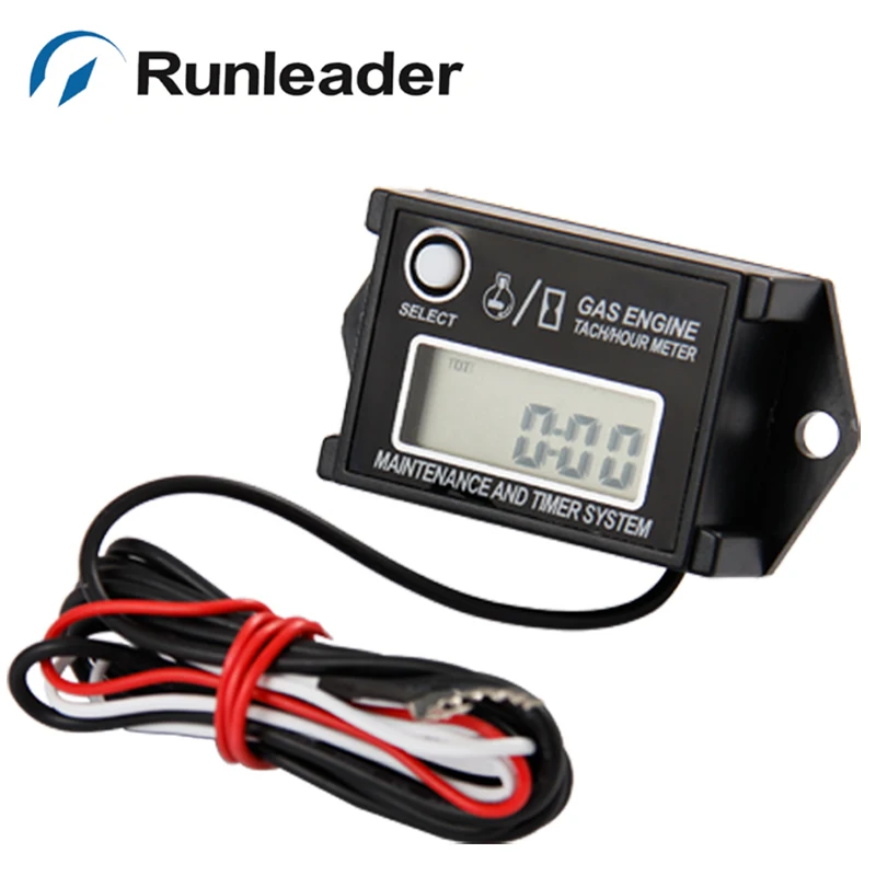 (20 шт./лот) Runleader HM026A водонепроницаемый сбрасываемый счетчик времени Тахометр для