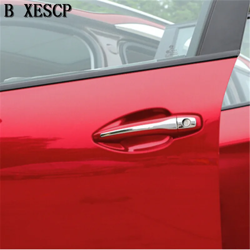 Авто ручка двери защитная крышка наклейки для peugeot 208 2008 3008 207 308 407 Citroen C4 C6