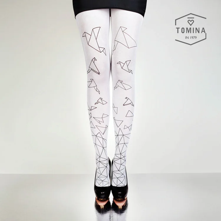 2016 Осенние новые женские колготки высокого качества европейский дизайн Ручная