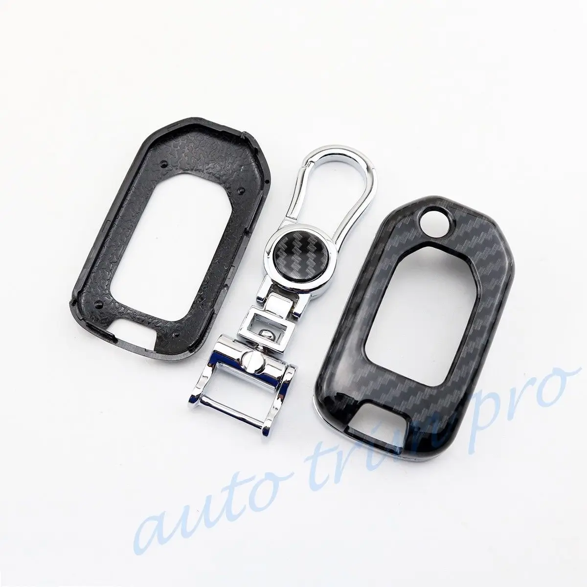 Чехол для ключей из АБС-пластика подходит Honda Accord Civic HRV CRV odysley Jade Crider 2/3 кнопки