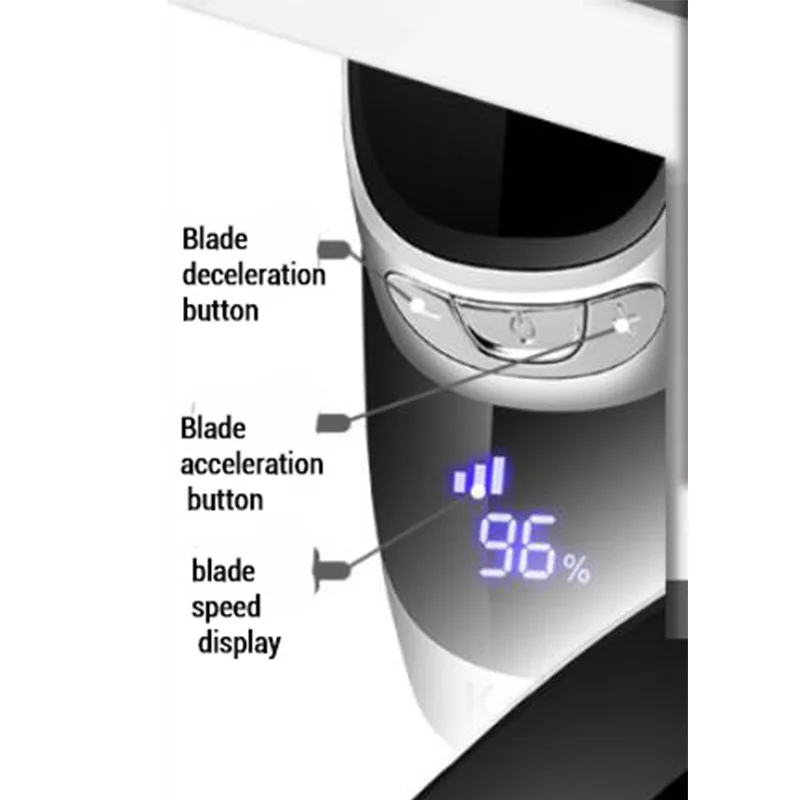 Kemei ЖК мини мужской триммер для волос USB электрическая портативная машинка