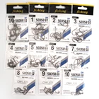 Рыболовный крючок ISEAMA, с проушиной 50358, 10-10, #10 шт.лот, Высокоуглеродистый, для ловли карпа, сома, Anzol, японская снасть, рыболовный крючок