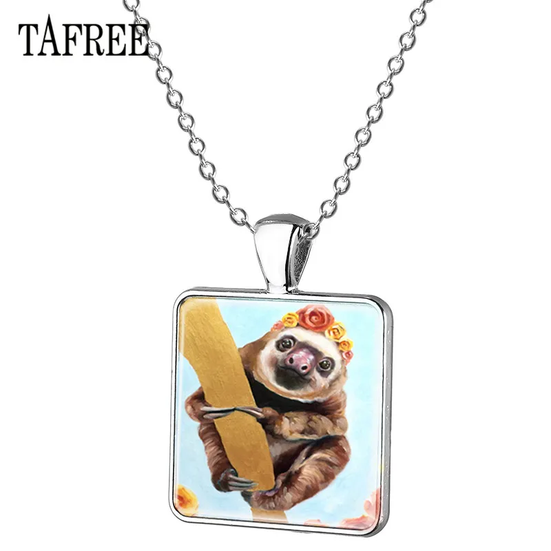 TAFREE южноамериканский Ленивец ожерелье маленькое быстрое движение животных