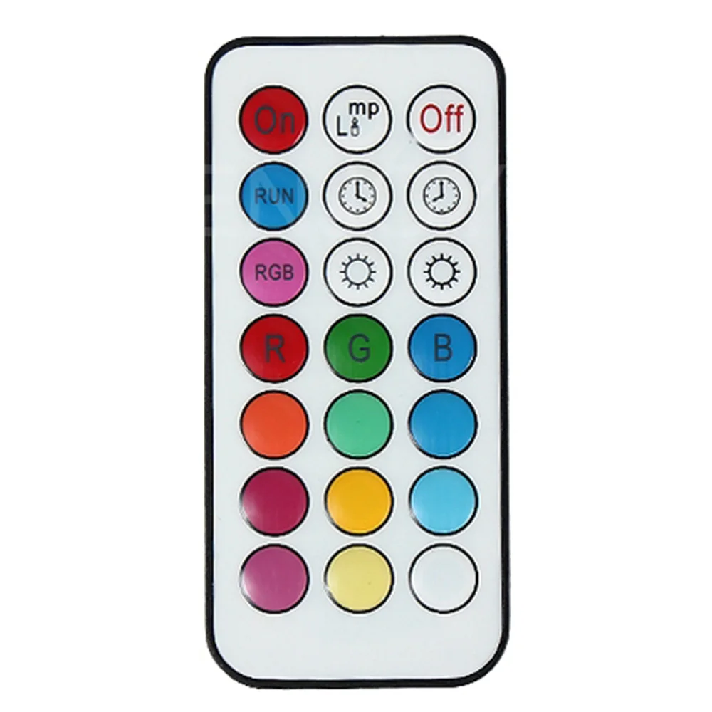 Новая Светодиодная лампа RGB 9 Вт B22 с дистанционным управлением Светодиодный