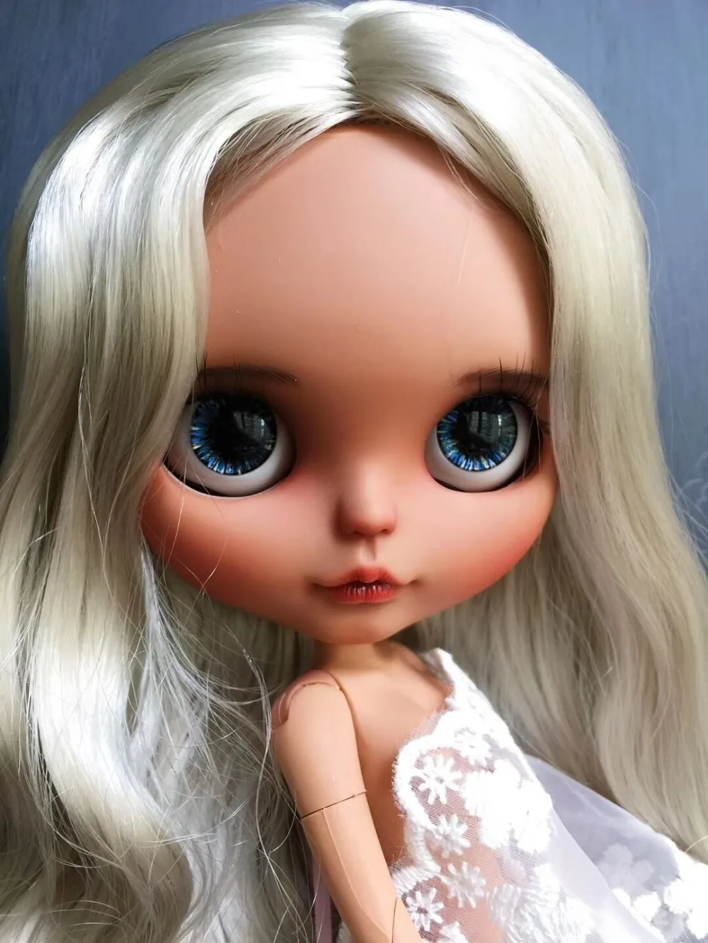 Blyth девушка индивидуальные кукла лицо NO.QAQ0306-2