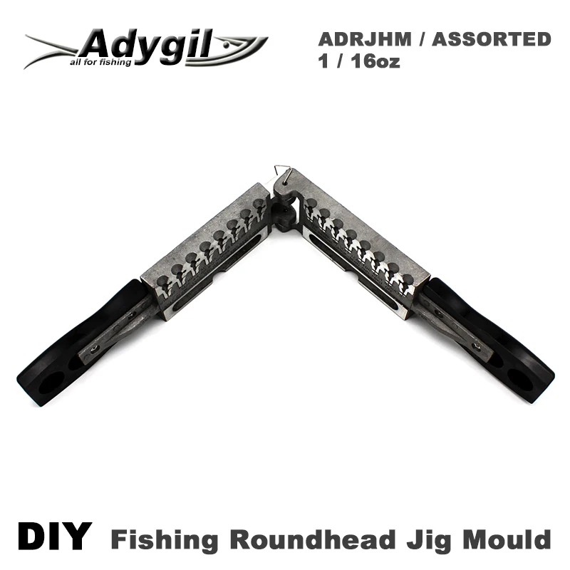 Форма для рыболовных колец adyil DIY ADRJHM/Ассорти комбинированная 1/16 унций (1 75 г) 8