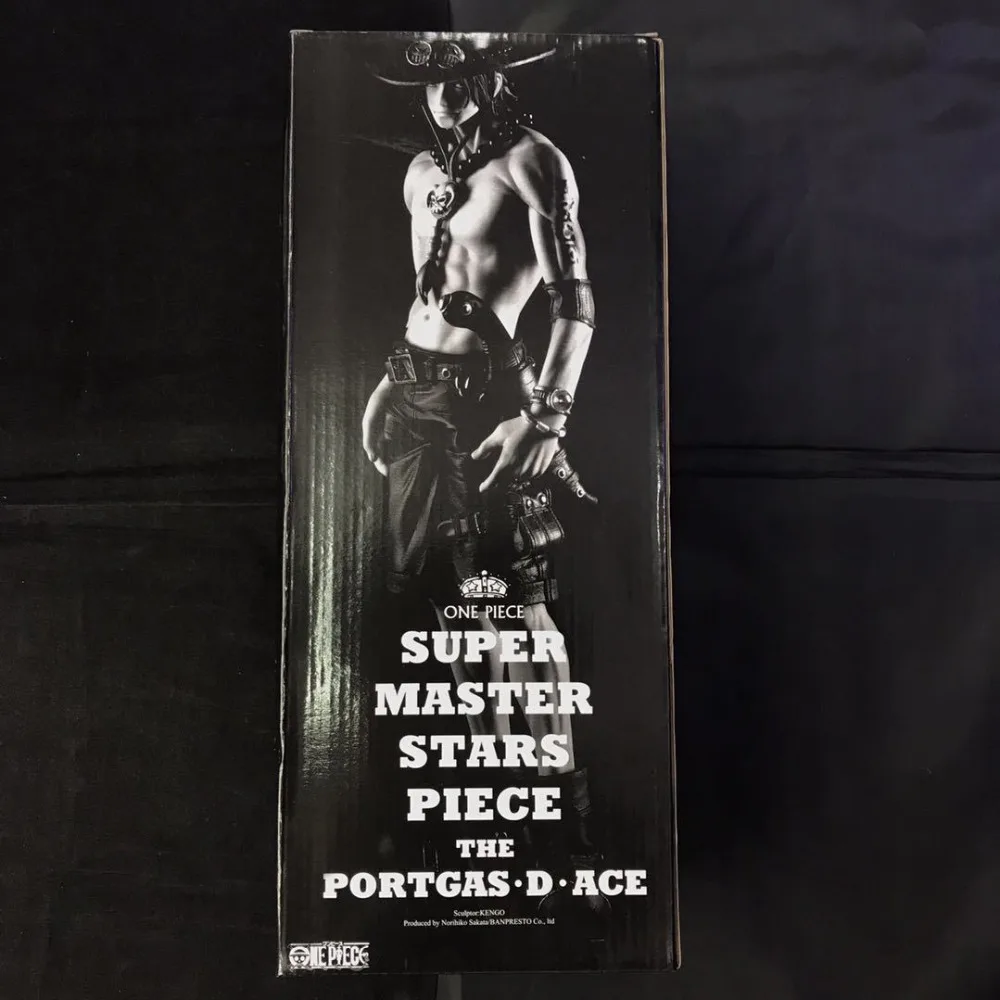 

One Piece Super Master Stars Piece Portgas D Ace PVC Action Figures Collection Model Toys Doll 30cm 2 Colors