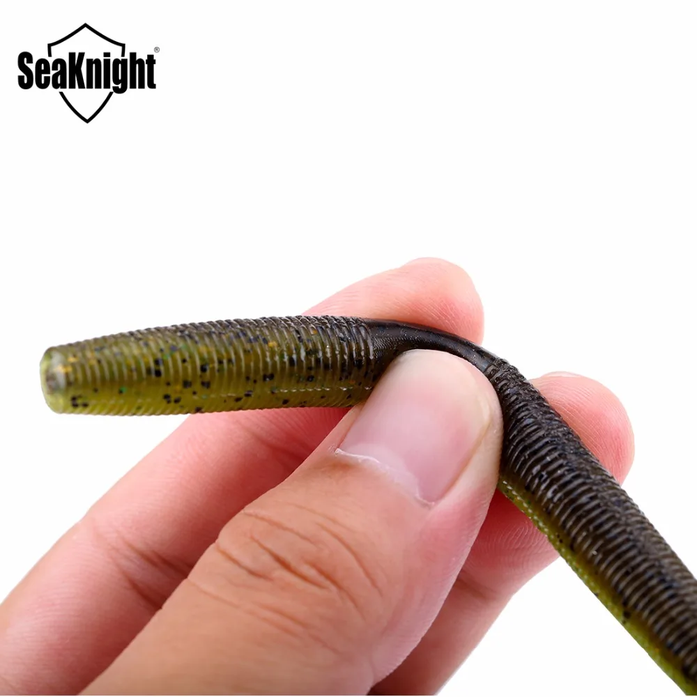 SeaKnight Мягкая приманка SL011 7 4 г дюйма 102 мм 6 шт. для ловли карпа Senko червь приманки