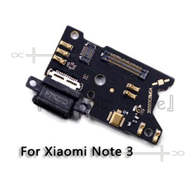 Разъем порт USB док-станция зарядный гибкий кабель для Xiaomi Mi Note 2 3 Pro плата PCB зарядное устройство Flex