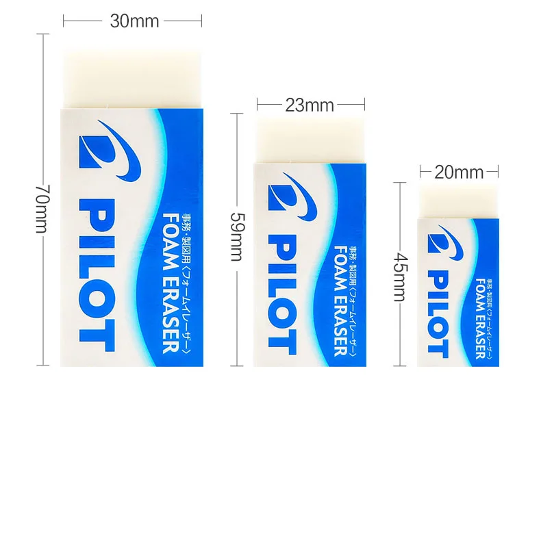 Pilot Foam Eraser Color Pencil/Pencil Dust Stick Together For Exam Sketch Graphic Design[Strong Wipe Super Clean Save Time] | Канцтовары