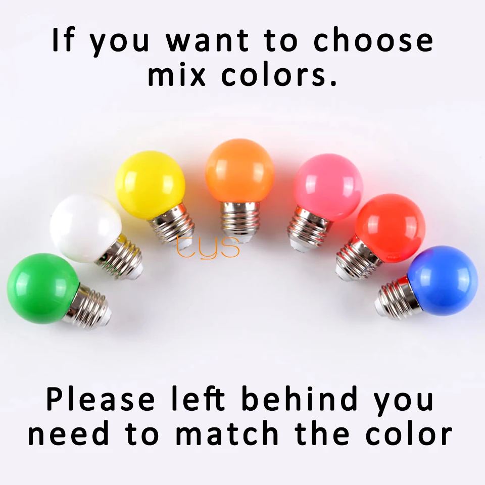 20Pcs Lampada LED Lamp Colorful Bombillas E27 G45 220V Light SMD 2835 Lamparas Led Bulbs bulb flashlight | Лампы и освещение