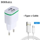 USB C 3,1 светодиодный светильник для путешествий настенное зарядное устройство USB type-c для Huawei P20 Lite P10 Mate 10 Nova 2s Plus honor 10 9 V10 3X 5X 5A P9 P8