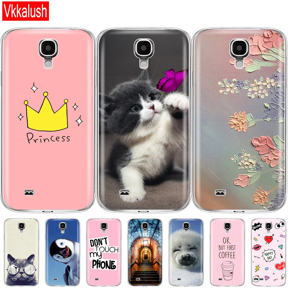 Мягкий силиконовый чехол для samsung Galaxy S4 I9500, чехол из ТПУ для samsung S4, чехол для телефона, защитный чехол для S 4