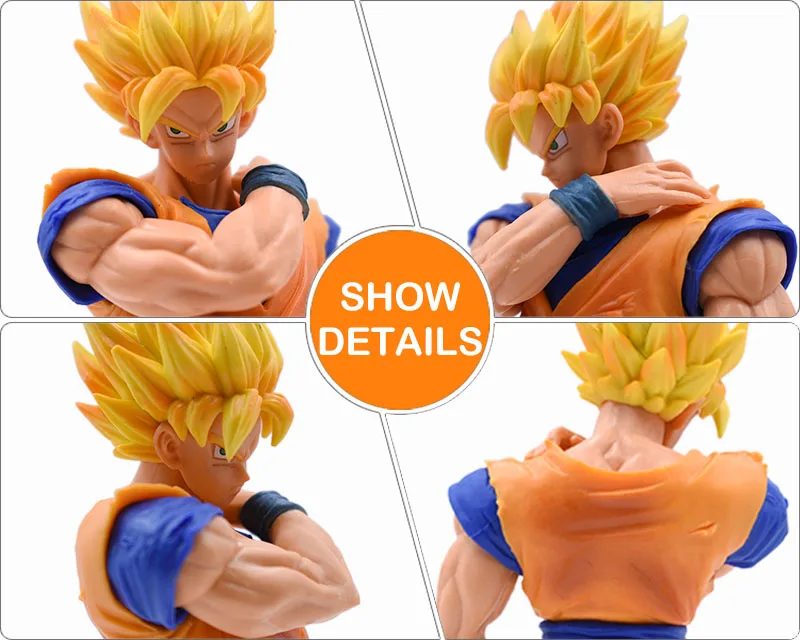 15-21 см Dragon Ball Z Goku Vegeta фигурка Супер Saiyan Son Gokou ПВХ Коллекционная модель игрушки для рождественского подарка с коробкой