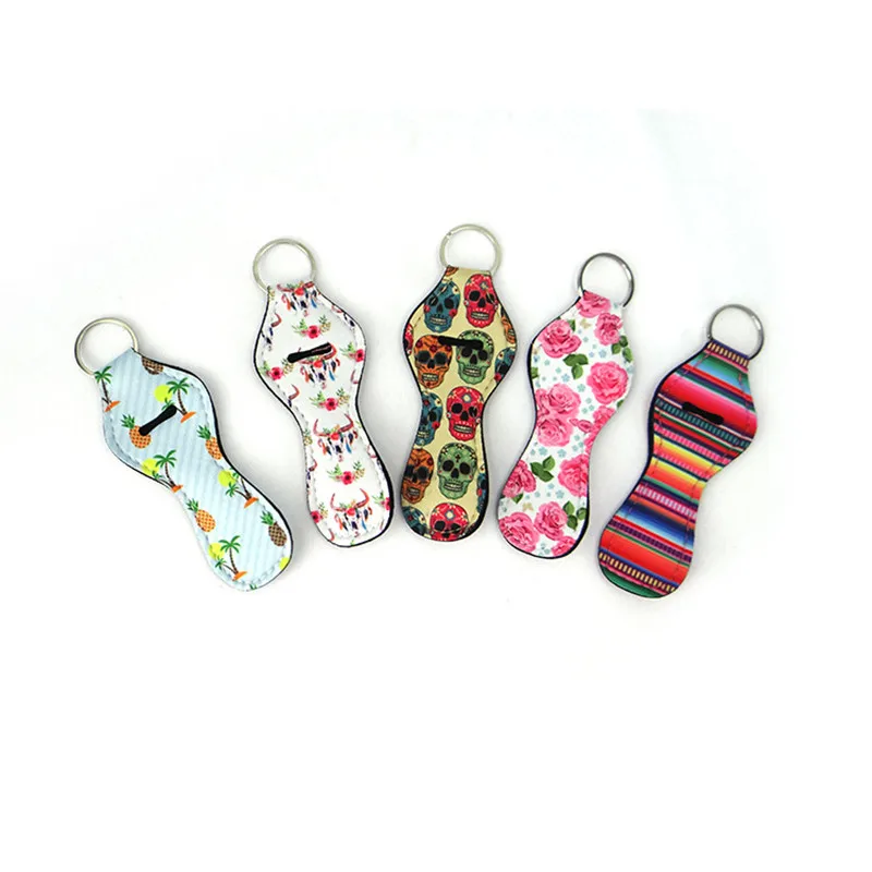 1000 шт. Софтбол Летучая мышь и Бейсбол печатных неопрен Гигиеническая Помада