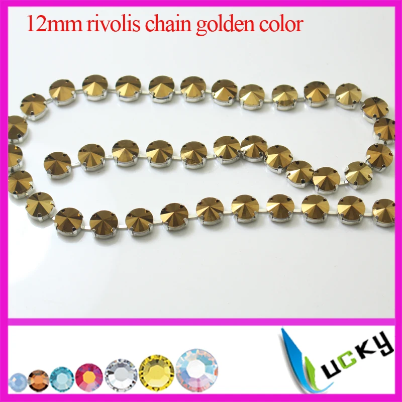 Цепочка Из Гематита и золота 12 мм|cup chain|crystal cup chaincrystal chain |