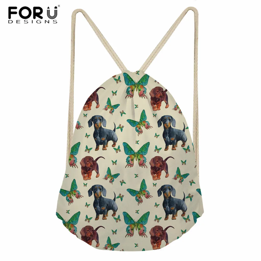 L3936Z3 FORUDESIGNS/Детский Школьный рюкзак, одежда для собак, женские сумки на шнурке, пляжный рюкзак для девочек-подростков, комплект рюкзаков - Цвет: L3936Z3