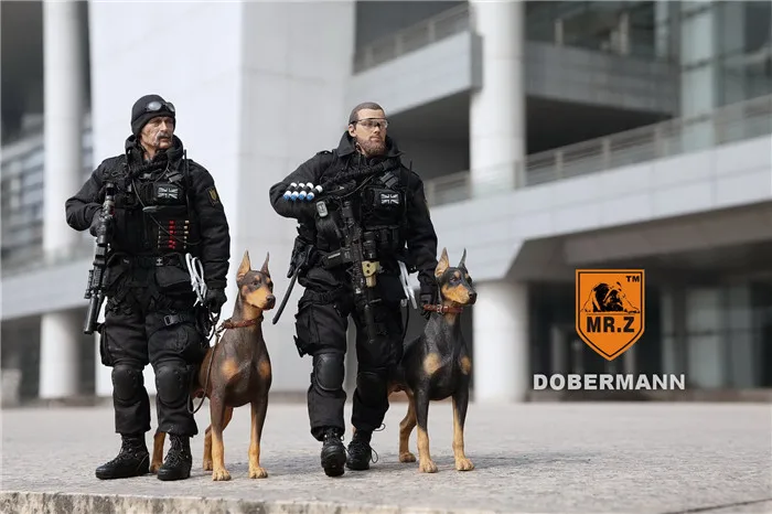 Mr.Z DB001 003 рисунок с животными NO.10 1/6 в Пособия по немецкому языку пинчер собака