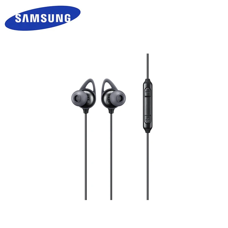 Наушники вкладыши Samsung Level In ANC в черно белом цвете S8/7 + провод с активным