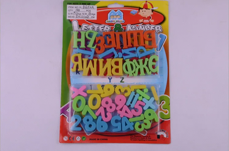 High Quality 48 pieces Russian Alphabet Letters&ampNumber Fridge Magnets Plastic toys Child Education Toy free shipping | Игрушки и