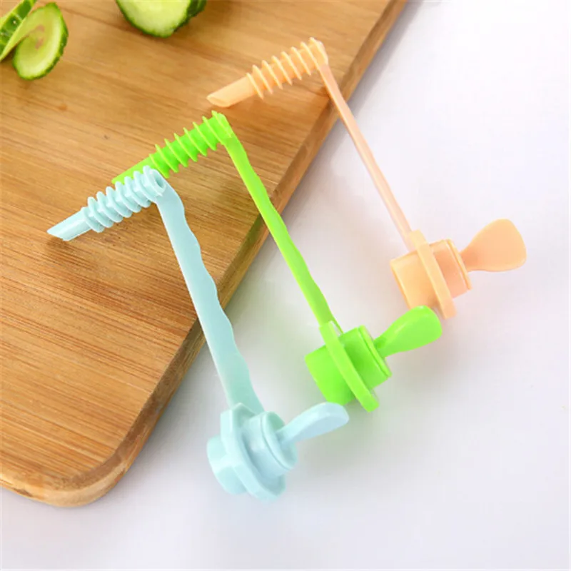 1 шт. морковь спиральная овощерезка Кухня тарелка из закаленного стекла модели