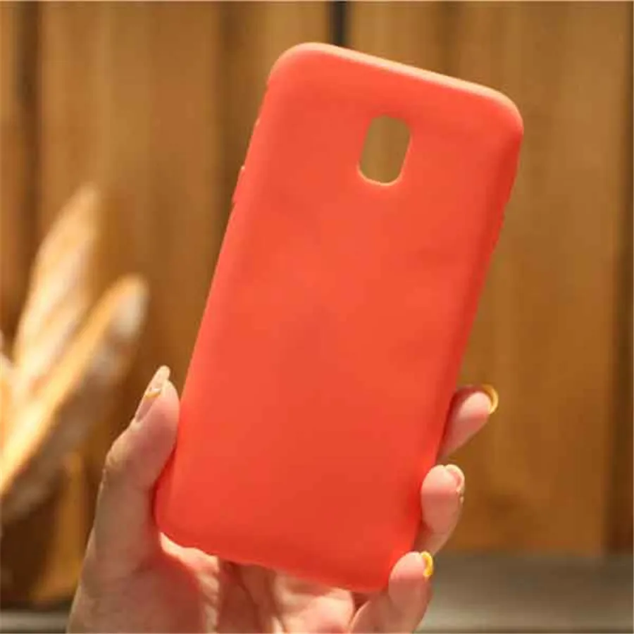 HOTSWEI Case For Samsung Galaxy J2 J4 J8 J6 2018 SAMSUNG J3 J5 J7 2017 J1 2016 Cases Candy Color Frosted Soft TPU Cover |