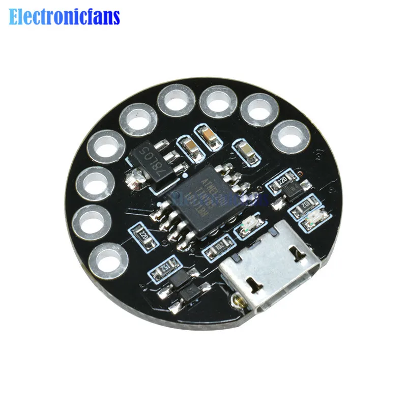 Макетная плата LilyTiny LilyPad ATtiny85 переносной модуль для Arduino программируемый SRAM Digispark