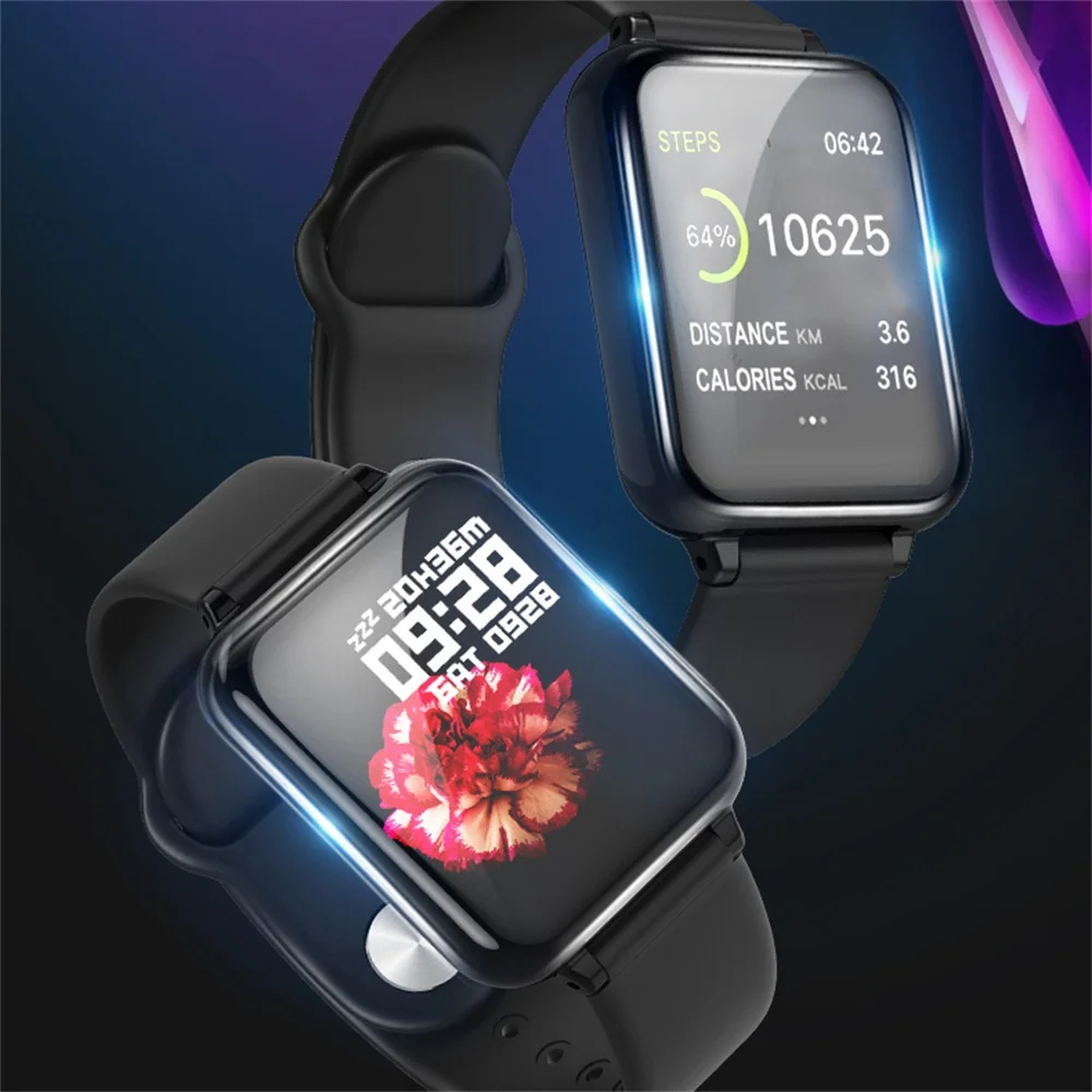Умные часы для мужчин и женщин Apple Watch Android Phone монитор сердечного ритма умный