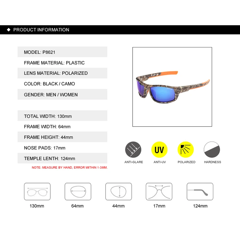 поляризационные очки для рыбалки солнцезащитные мужские спортивные