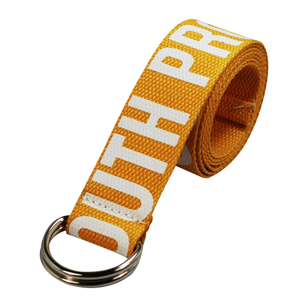 Аксессуары декоративный женский ремень из парусины d образное кольцо пряжка