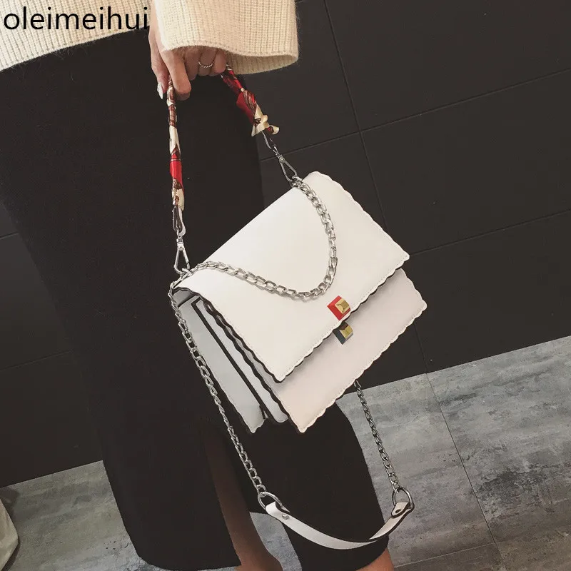 2016 брендовая дизайнерская модная женская сумка мессенджер с лентой Женская