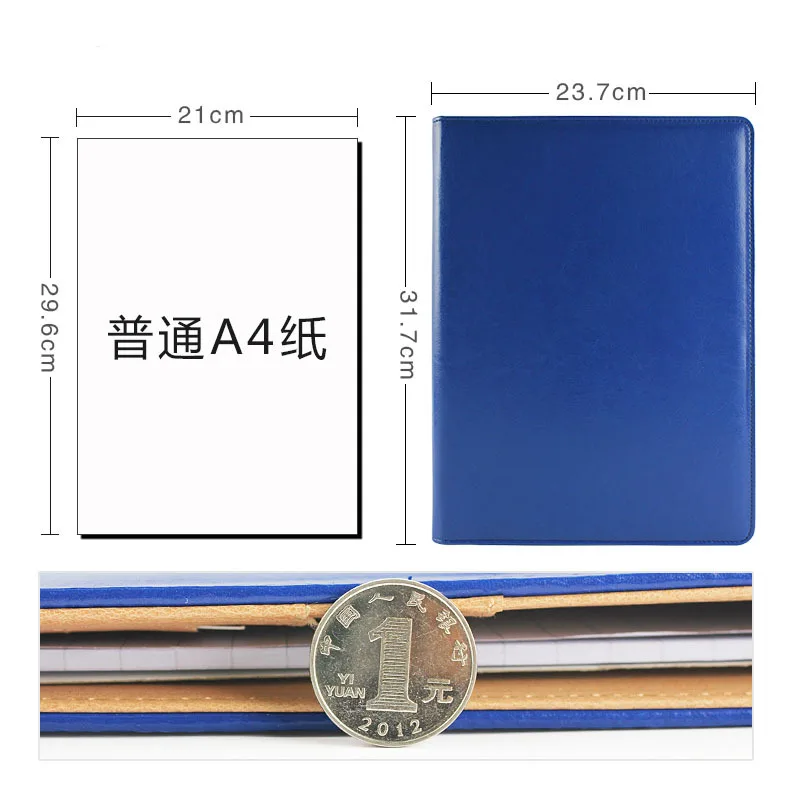 Многофункциональная Папка-органайзер RuiZe для файлов кожаный чехол папка А4 с