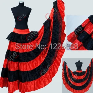 Лидер продаж Новинка скидка испанская коррида живота платье для танцев юбка