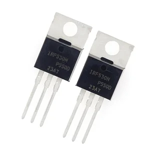 2 PCS IRF530N TO220 IRF530 TO-220 IRF530NPBF new and original IC free shipping