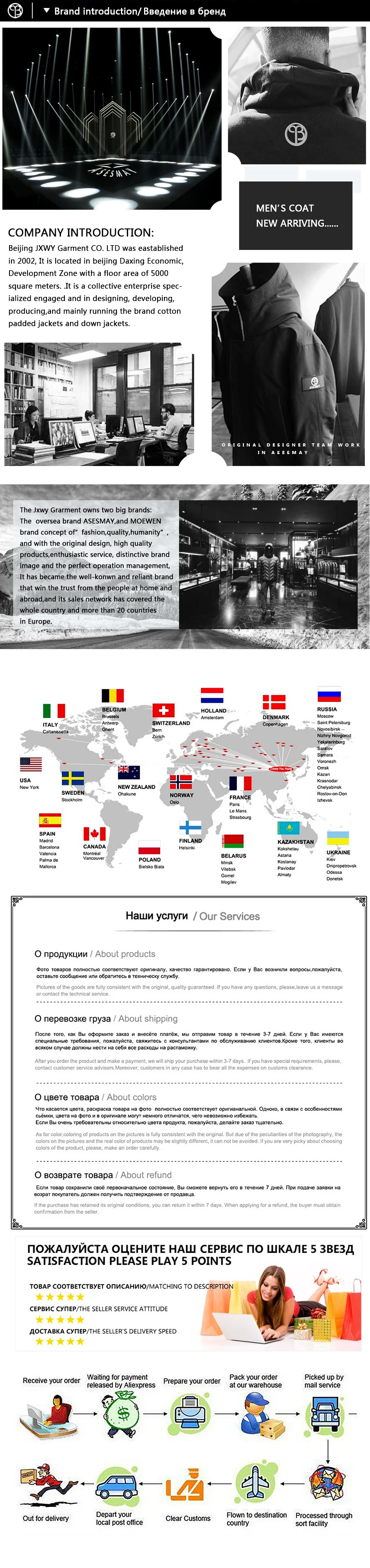 Asesmay/брендовая одежда, зимняя мужская куртка, теплые толстые пуховые пальто, мужские зимние повседневные парки с капюшоном, большие мужские куртки с натуральным меховым воротником