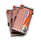 3 Чехол NAVINA, искусственные ресницы для макияжа, 8 мм10 мм12 мм, не узел 0,15 ММ, D-Lash