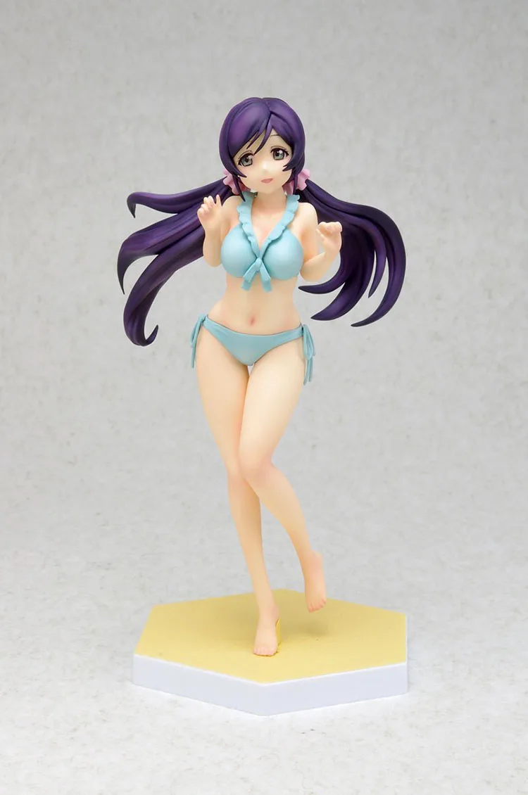 Аниме Love Live! Школьный Idol проект волна пляж Queens Tojo Nozomi купальник сексуальный ПВХ