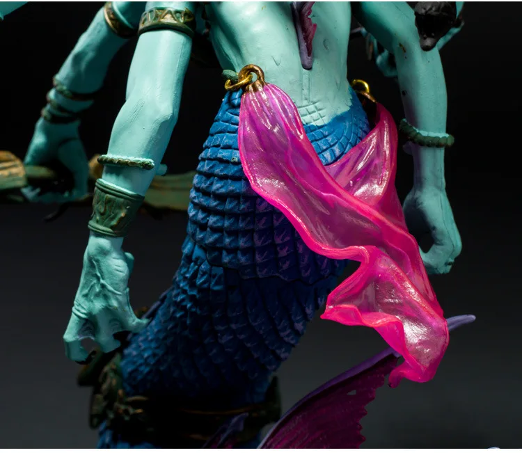 Фигурка героя Wow DC Unlimited Series 4 9 дюймов Deluxe Medusa Lady Vashj WOW ПВХ Модель игрушка
