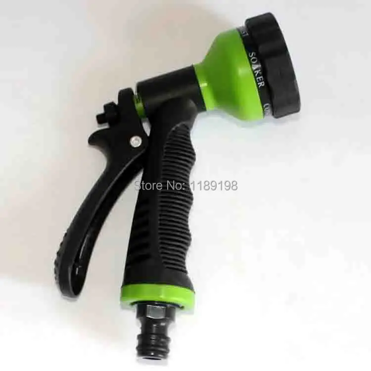 Гибкий расширяемый садовый шланг для полива распылитель сопла расширяющегося