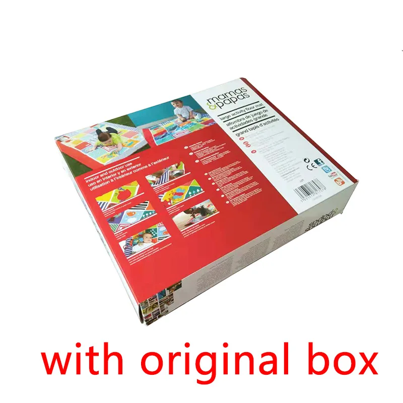 original box Мягкий детский игровой коврик для занятий спортом, коврик-пазл для спортзала, коврик для игр, тканевый коврик, коврики, игрушки для новорожденных, игрушки для малышей LY08 - Цвет: original box