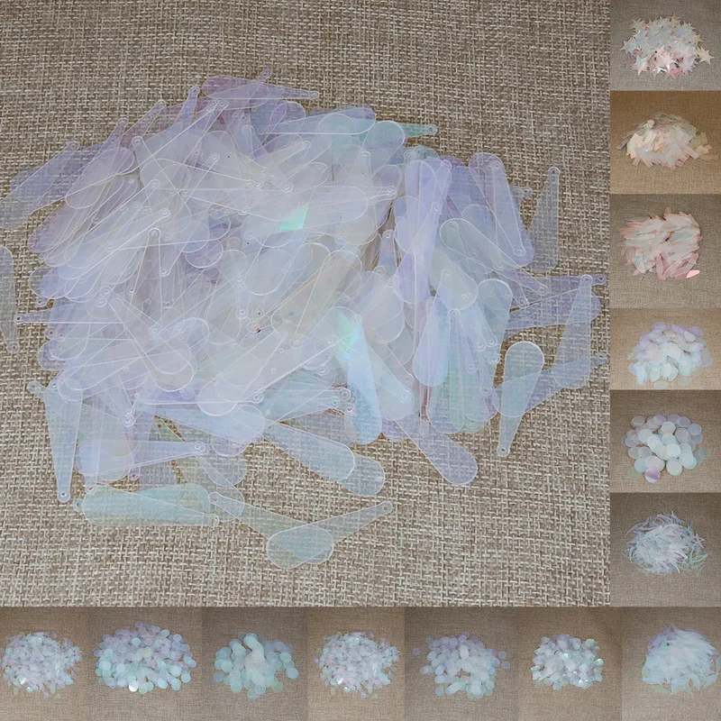 DIY качество ручной работы длинные капли воды ПВХ, свободные Sequins32mmx10mm, свадебные ремесла, декоративные украшения, серьги аксессуары